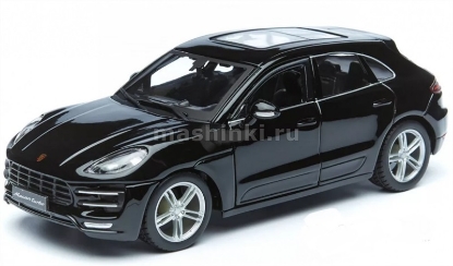 Изображение BBURAGO 1/24 PORSCHE Macan black/черный