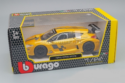 Изображение BBURAGO 1/24 RENAULT Megane Trophy yellow/желтый
