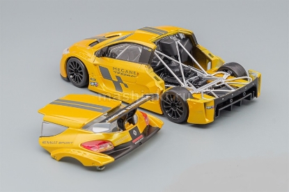 Изображение BBURAGO 1/24 RENAULT Megane Trophy yellow/желтый
