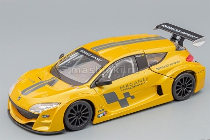 Изображение BBURAGO 1/24 RENAULT Megane Trophy yellow/желтый