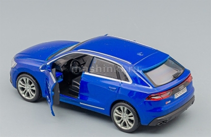 Изображение BBURAGO 1/32 AUDI SQ8 2020 blue/синий