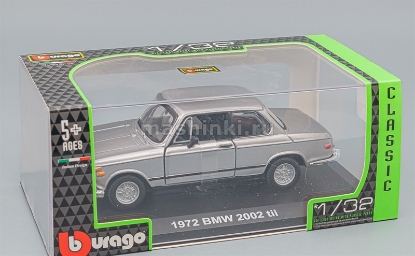 Изображение BBURAGO 1/32 BMW 2002 tii 1972 grey/серый