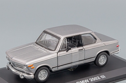 Изображение BBURAGO 1/32 BMW 2002 tii 1972 grey/серый