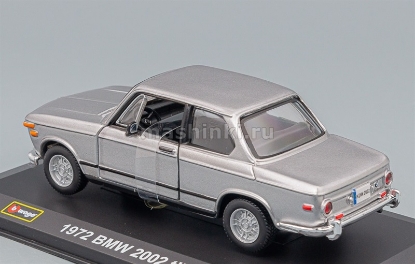 Изображение BBURAGO 1/32 BMW 2002 tii 1972 grey/серый