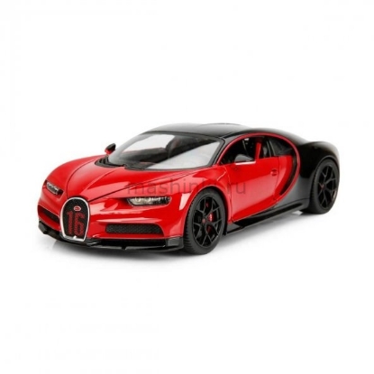 Изображение BBURAGO 1/32 BUGATTI Chiron Sport red/black/красно-черный