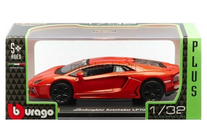 Изображение BBURAGO 1/32 LAMBORGHINI Aventador Coupe orange/оранжевый