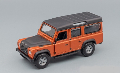 Изображение BBURAGO 1/32 LAND Rover Defender 110 orange-black/оранжево-черный