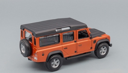 Изображение BBURAGO 1/32 LAND Rover Defender 110 orange-black/оранжево-черный