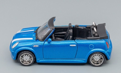 Изображение BBURAGO 1/32 MINI Cooper S Cabriolet blue/синий