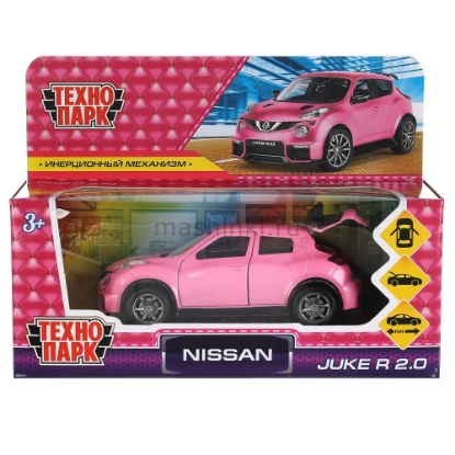 Изображение ТЕХНОПАРК NISSAN Juke-R 2,0 12 см розовый (для девочек)