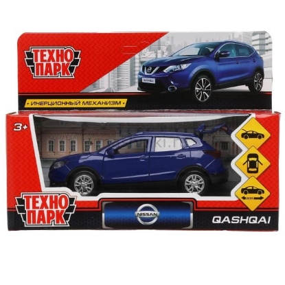 Изображение ТЕХНОПАРК NISSAN Qashqai 12 см синий