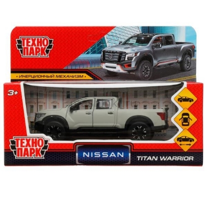 Изображение ТЕХНОПАРК NISSAN Titan 12,5 см (свет, звук) серый матовый