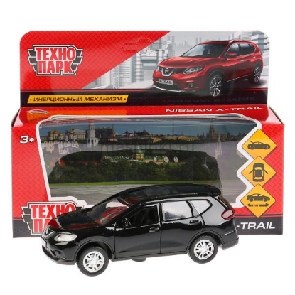 Изображение ТЕХНОПАРК NISSAN X-Trail (32 кузов) 12 см черный