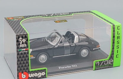 Изображение BBURAGO 1/32 PORSCHE 911 black/черный