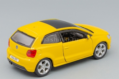 Изображение BBURAGO 1/32 VW Polo GTI yellow/желтый