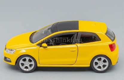 Изображение BBURAGO 1/32 VW Polo GTI yellow/желтый