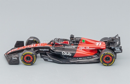 Изображение BBURAGO 1/43 ALFA ROMEO C43 №77 Alfa Romeo Team Stake V.Bottas Formula 1 2023