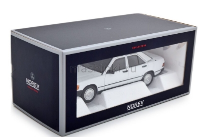 Изображение NOREV 1/18 MERCEDES-BENZ 190E (W201) 1984 white