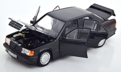 Изображение NOREV 1/18 MERCEDES-BENZ 190E 2.3-16 (W201) 1984 black metallic