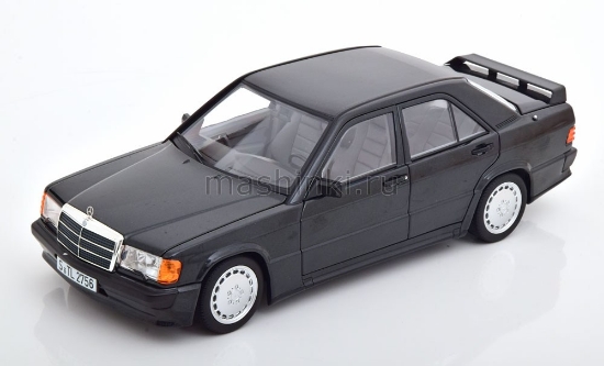 Изображение NOREV 1/18 MERCEDES-BENZ 190E 2.3-16 (W201) 1984 black metallic