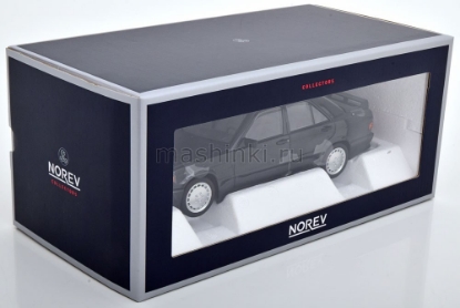 Изображение NOREV 1/18 MERCEDES-BENZ 190E 2.3-16 (W201) 1984 black metallic