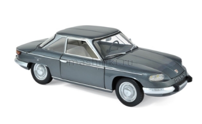 Изображение NOREV 1/18 PANHARD 24 CT 1964 silver grey metallic