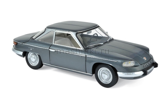 Изображение NOREV 1/18 PANHARD 24 CT 1964 silver grey metallic
