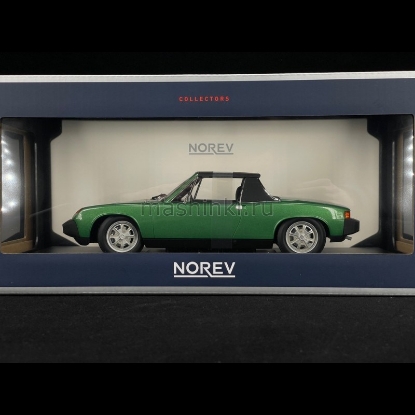 Изображение NOREV 1/18 PORSCHE 914 2.0 1975 green metallic