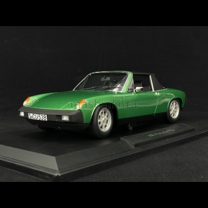 Изображение NOREV 1/18 PORSCHE 914 2.0 1975 green metallic