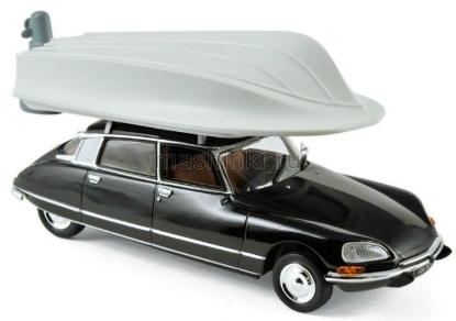 Изображение NOREV 1/43 CITROEN DS21 Pallas c лодкой (к/ф Приключения раввина Якова) 1973