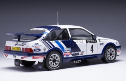 Изображение IXO 1/24 FORD Sierra RS Cosworth №4 Ford Motor Co Ltd Blomqvist/Melander 5 место Rally 1000 озер 1988