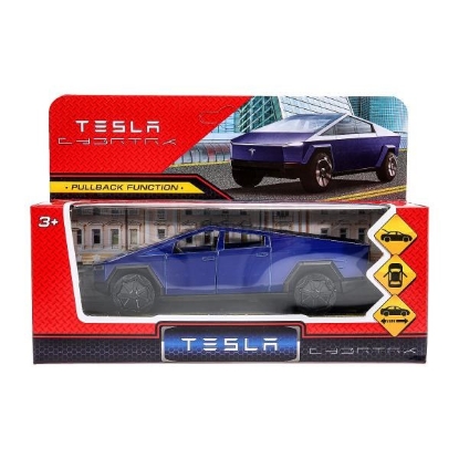 Изображение ТЕХНОПАРК TESLA Cybertruck 13,7 см синий