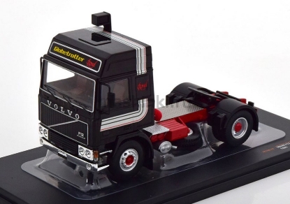 Изображение IXO 1/43 Седельный тягач VOLVO F12 1981 black-red-silver