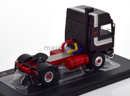 Изображение IXO 1/43 Седельный тягач VOLVO F12 1981 black-red-silver