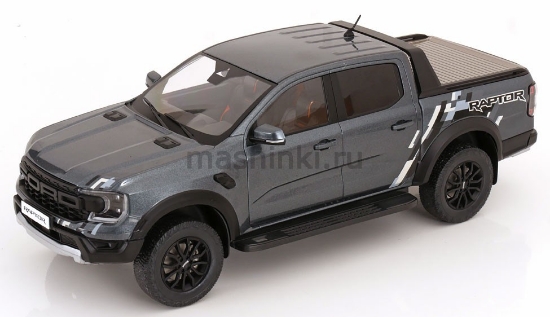 Изображение MODELCAR  1/18 FORD Ranger Raptor 4x4 Special Edition 2023 conquer grey metallic