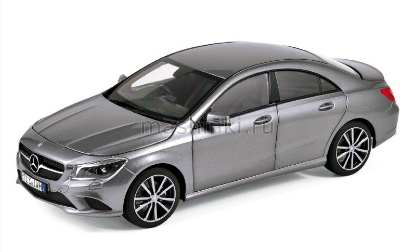 Изображение NOREV 1/18 MERCEDES-BENZ CLA-Class (C117) 2013 mountain grey metallic