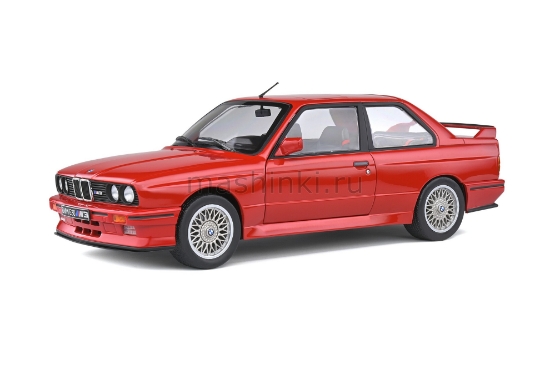 Изображение SOLIDO 1/18 BMW M3 (E30) Sport Evo red