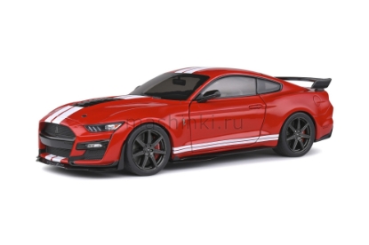 Изображение SOLIDO 1/18 FORD GT500 Fast Track 2020 red/white stripes