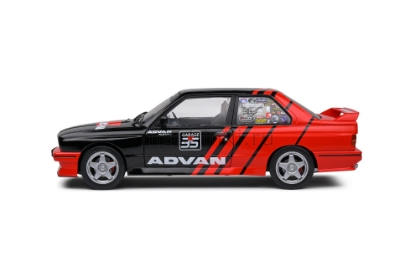 Изображение SOLIDO 1/18 BMW M3 (E30) ADVAN DRIFT Team 1990 black/red
