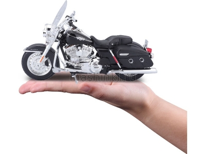 Изображение MAISTO 1/12 Мотоцикл HARLEY-DAVIDSON FLHRC Road King Classic black/черный