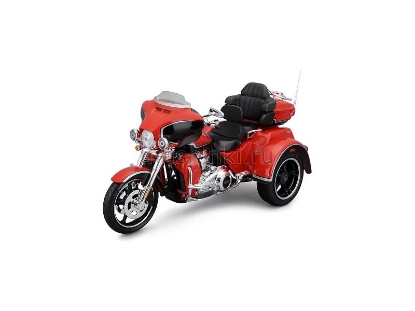 Изображение MAISTO 1/12 Мотоцикл HARLEY-DAVIDSON CVO Tri Glide 2021 dark red-black/темно красно-черный