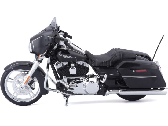 Изображение MAISTO 1/12 Мотоцикл HARLEY-DAVIDSON 2015 Street Glide Special black/черный