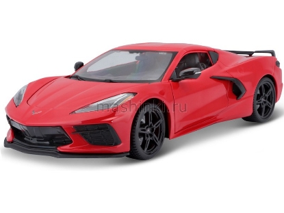 Изображение MAISTO 1/18 CHEVROLET Corvette Stingray 2020 red/красный