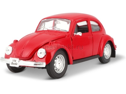 Изображение MAISTO 1/24 VW Beetle red/красный