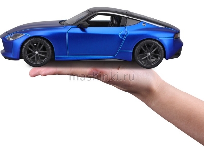 Изображение MAISTO KIT 1/24 NISSAN Z 2023 blue/синий