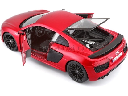 Изображение MAISTO KIT 1/24 AUDI R8 V10 Plus red/красный