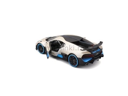Изображение MAISTO 1/24 BUGATTI Divo white/белый