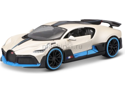 Изображение MAISTO 1/24 BUGATTI Divo white/белый