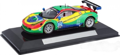 Изображение BBURAGO 1/43 FERRARI 458 Italia GT3 №64 2015 green/зеленый
