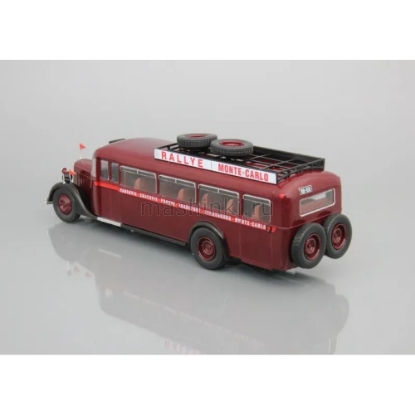 Изображение ALTAYA 1/43 Автобус CITROEN T45 Rally Monte Carlo Франция 1934 wine red